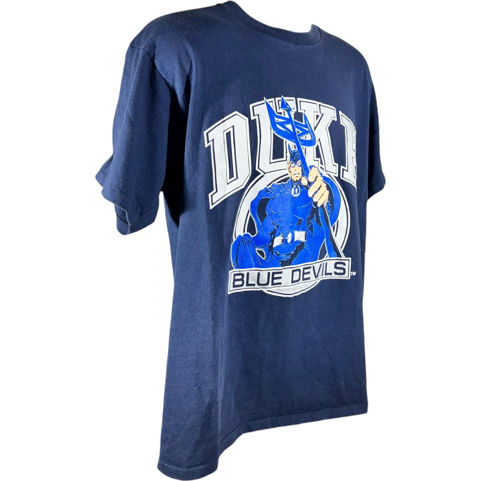 Vintage University Of Duke Blue Devils Mascot Tee 90s