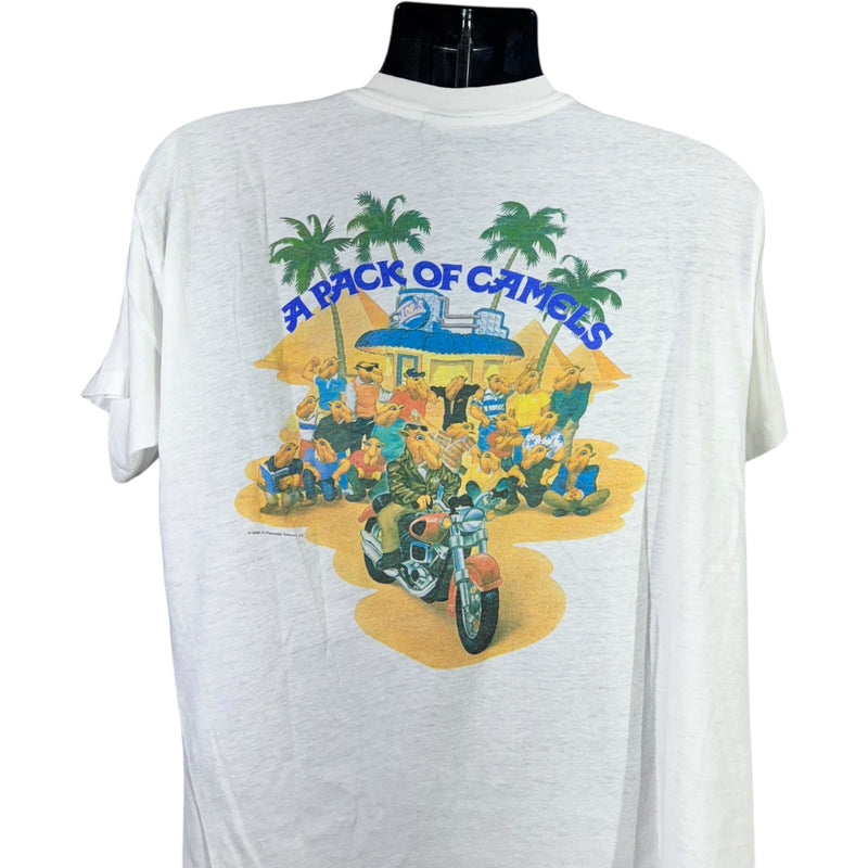 Vintage A Pack of Camels Pocket Tee 90s