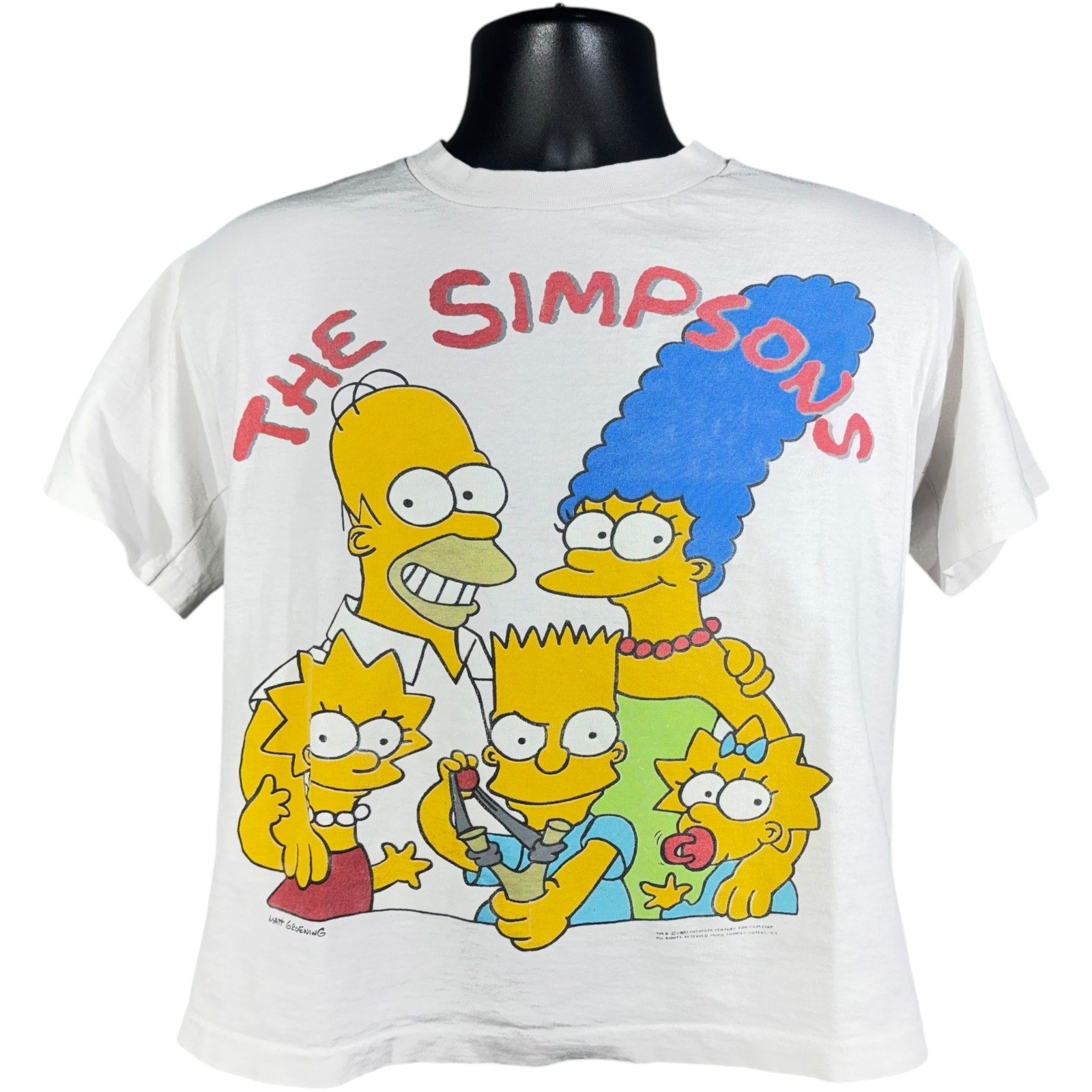 Vintage "The Simpsons" Family Graphic Tee