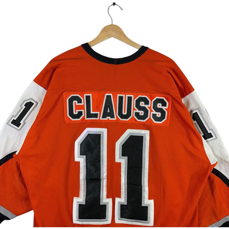 Vintage Blazers #11 Clauss NHL Long Sleeve Jersey