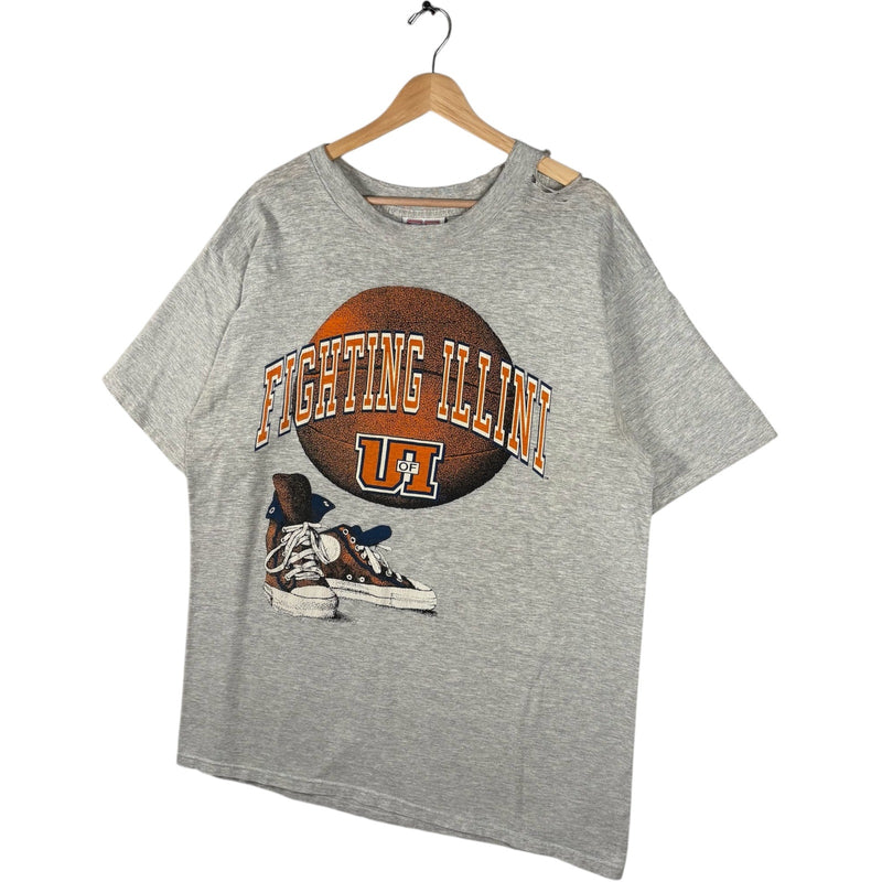 Vintage University Of Illinois Basketball University Tee