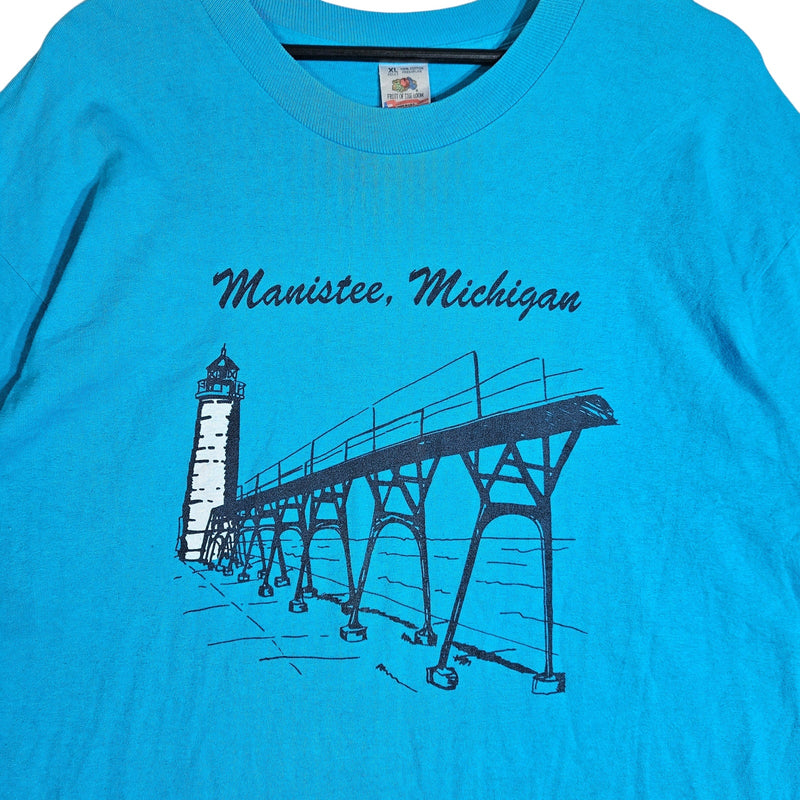 Vintage Manistee Michigan Bridge Tee