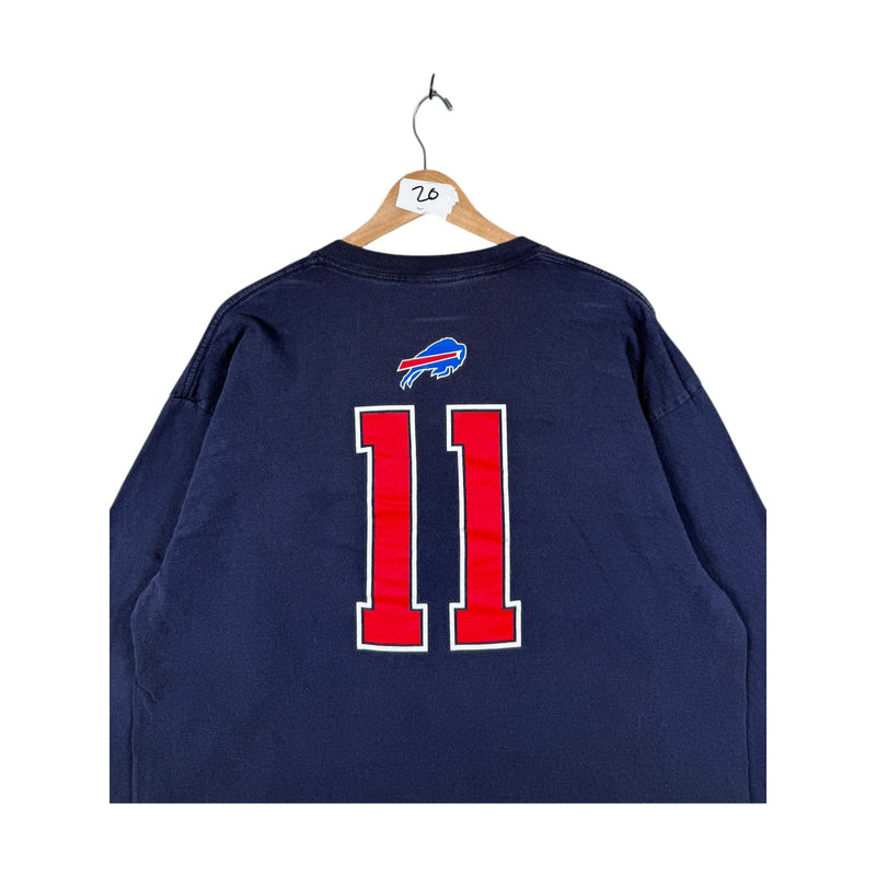Vintage Buffalo Bills Drew Bledsoe #11 Long Sleeve T-Shirt