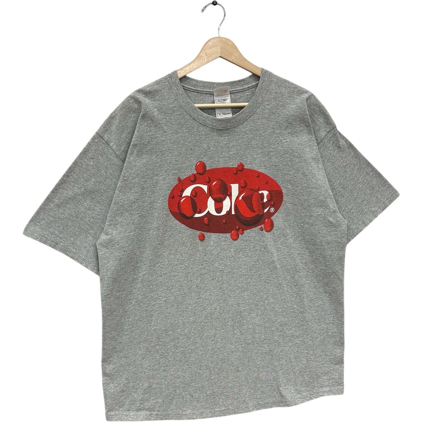 Vintage Coca Cola Coke Logo Chest Spellout Tee