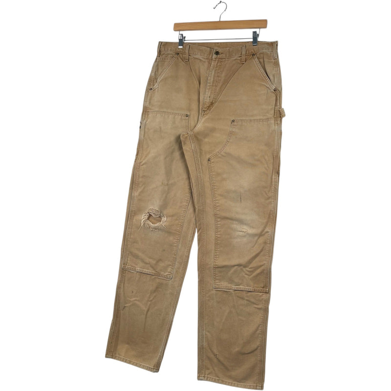 Vintage Carhartt Carpenter Dungaree Double Knee Pants 36 x 36