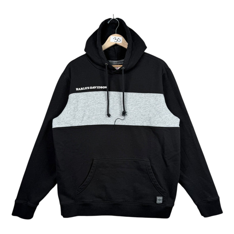 Vintage Harley Davidson Colorblock Hoodie