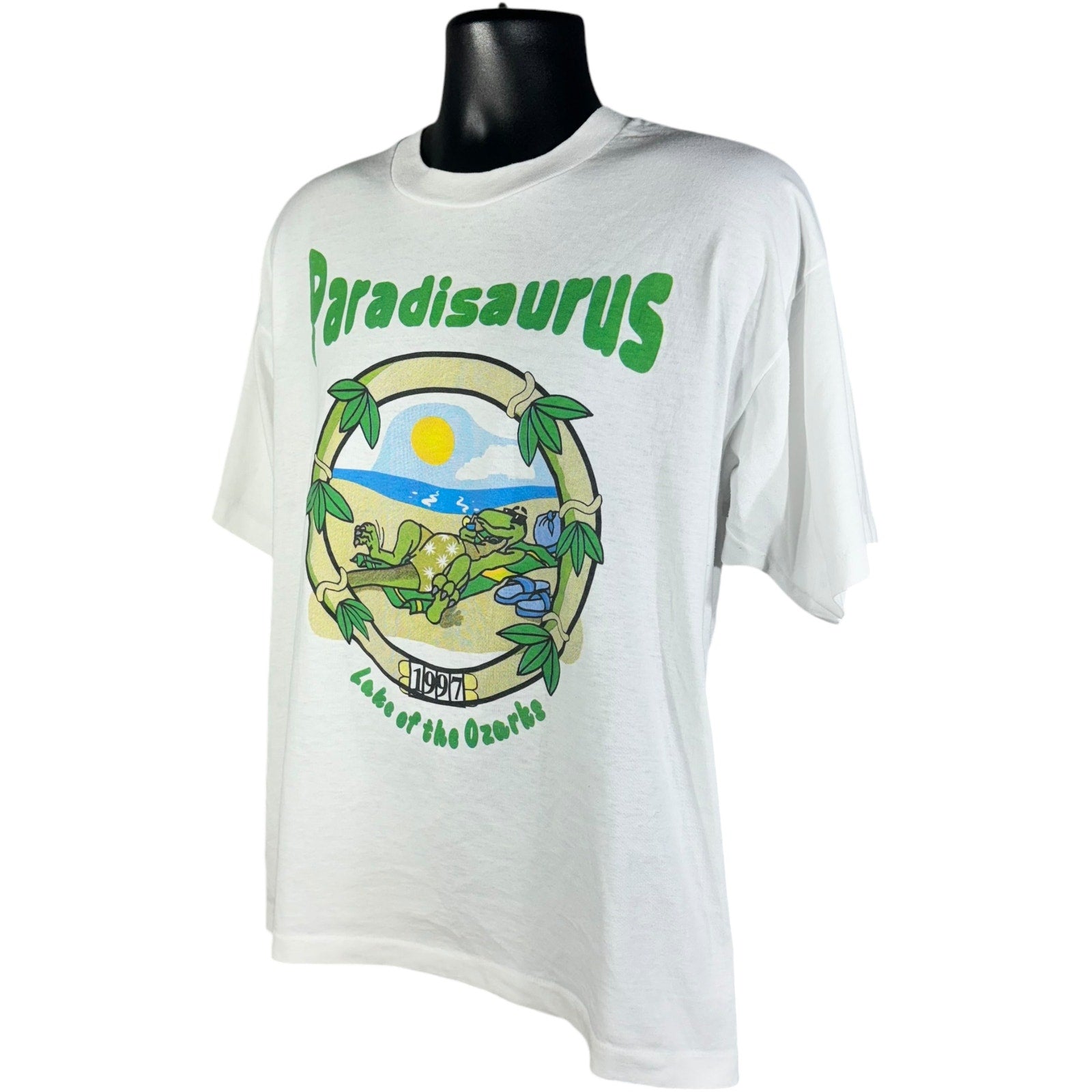 Vintage Paradisaurus Lake Of The Ozarks Tee 1997