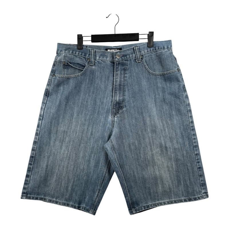 Vintage Man Alive Bermuda Denim Shorts 36