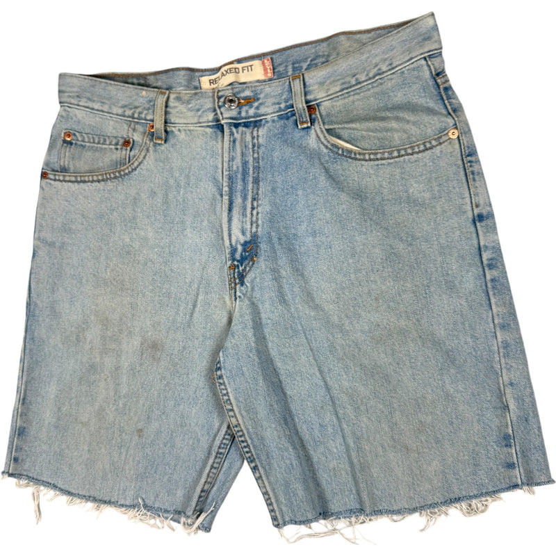 Vintage Levi's 550 Cut Off Denim Shorts 34