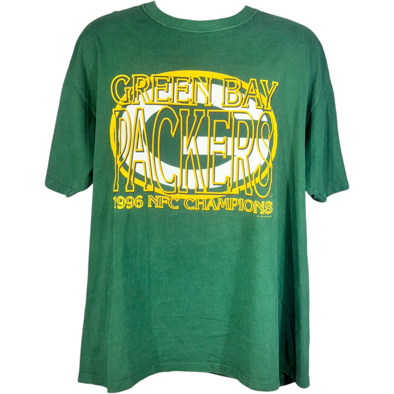 Vintage Green Bay Packers NFC Champions NFL Tee 1996