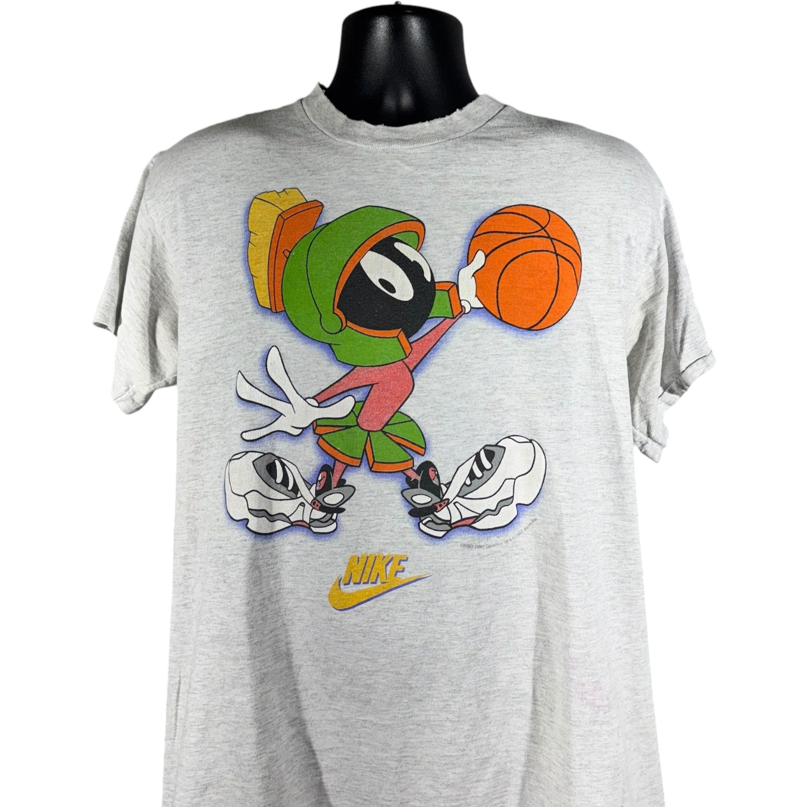 Vintage Nike Marvin The Martian Basketball Tee 90s