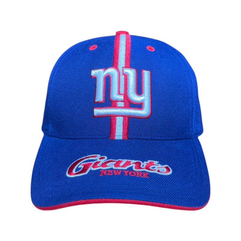 Vintage New York Giants NFL Stripe Strapback Hat OS