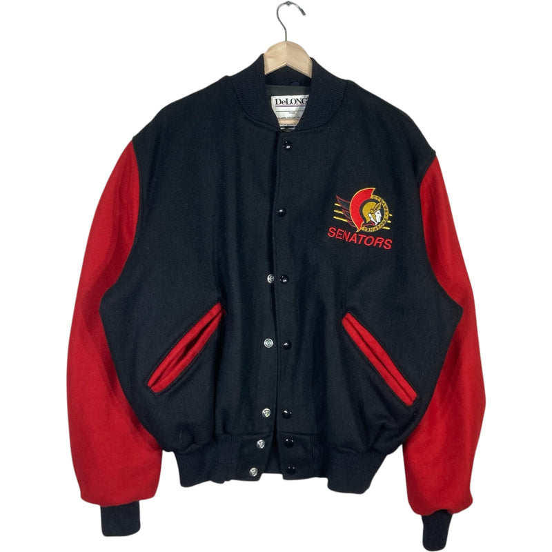 Vintage Ottawa Senators NHL Varsity Jacket