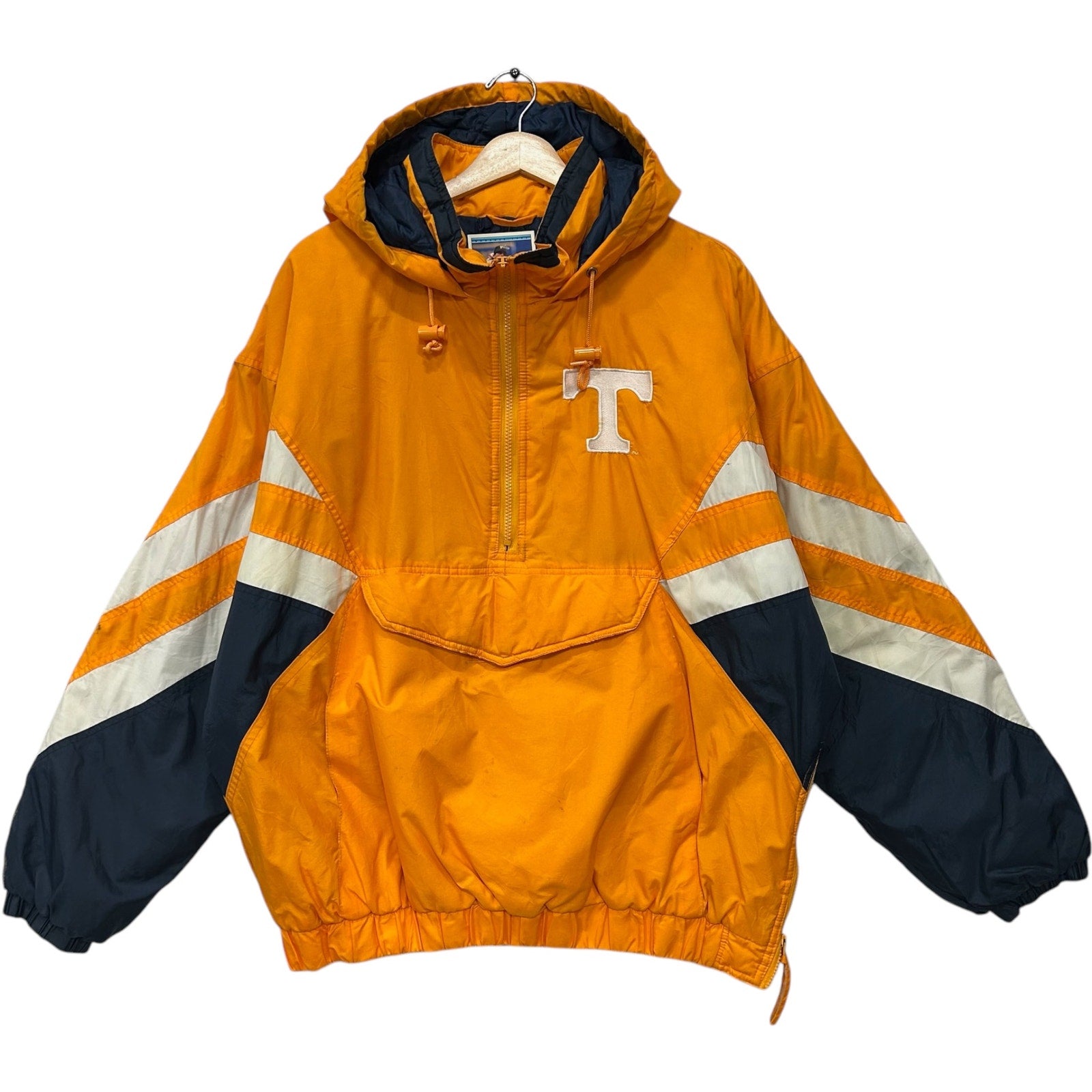 Vintage University of Tennessee Logo Hooded Anorak Jacket