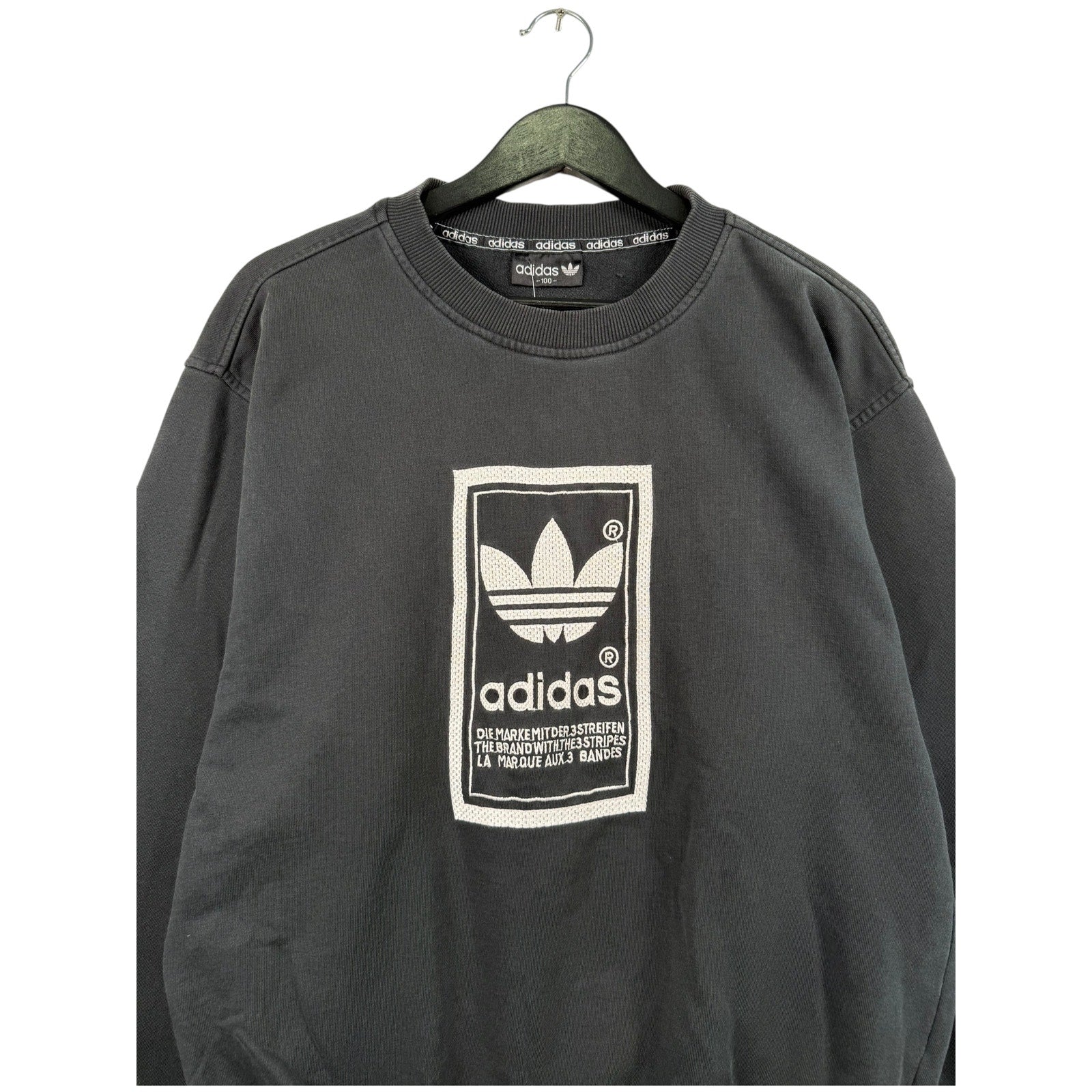 Vintage Adidas Box Logo Crewneck