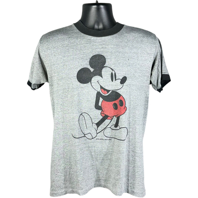 Vintage Mickey Mouse Ringer Tee 80s