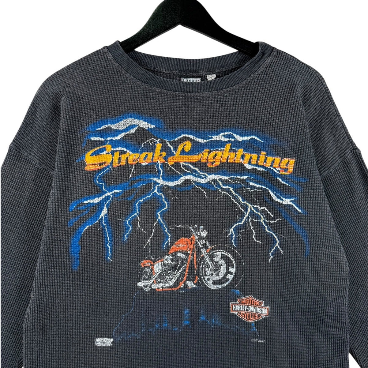 Vintage Harley Davidson Streak Lightning Long Sleeve