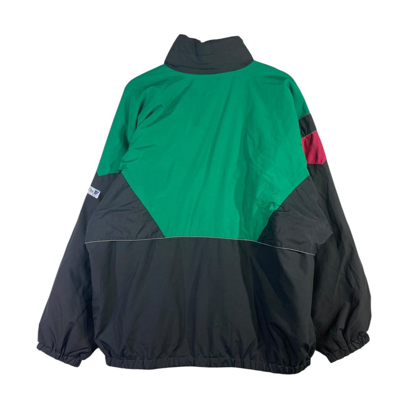 Vintage Adidas Colorblock Chest Logo Windbreaker