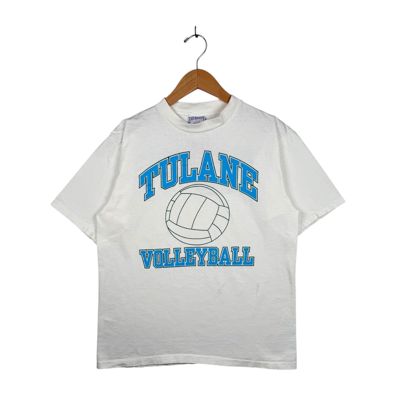 Vintage Tulane University Volleyball NCAA Graphic T-Shirt