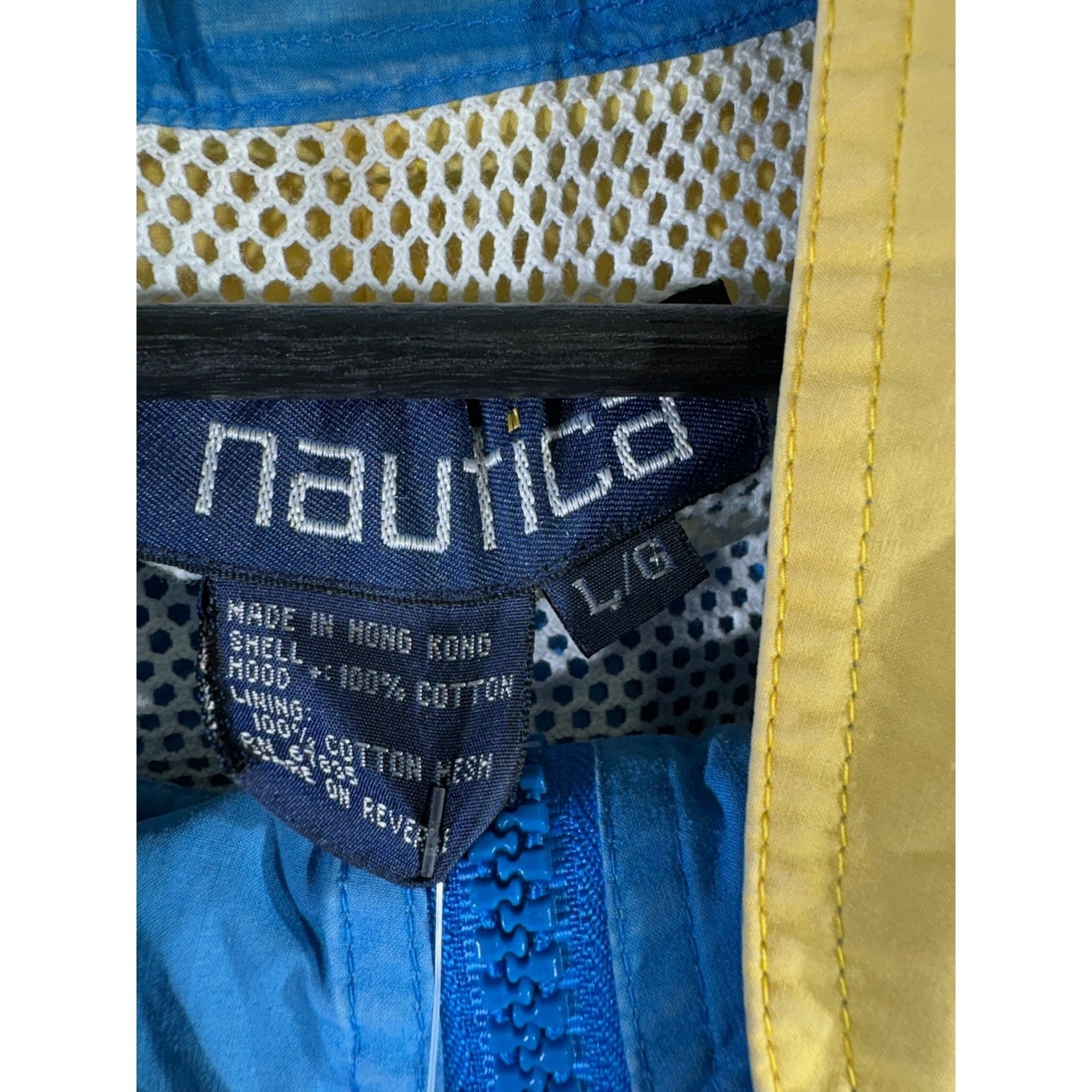 Vintage Nautical Sailing Graphic Full Zip Windbreaker