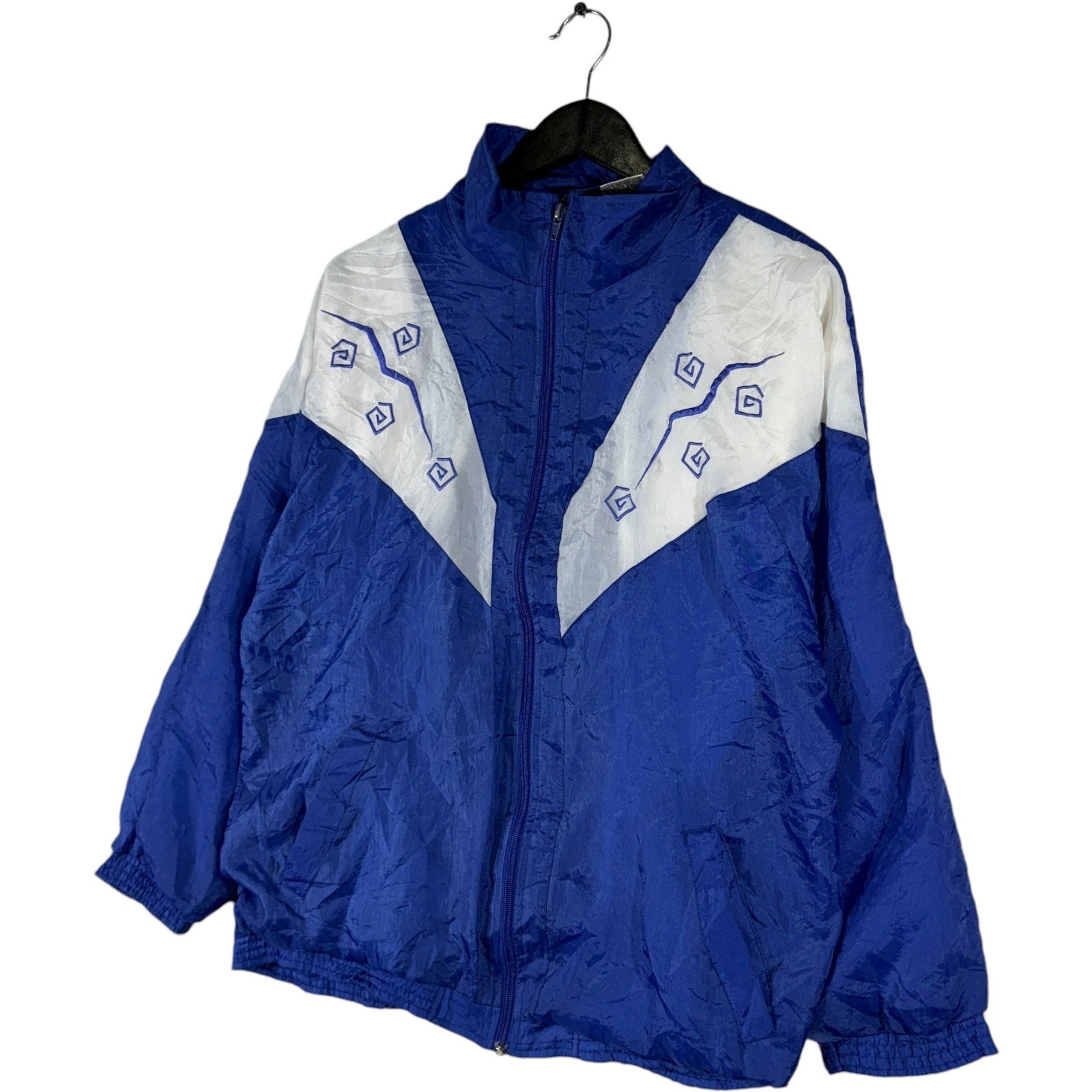 Vintage Retro Full Zip Windbreaker