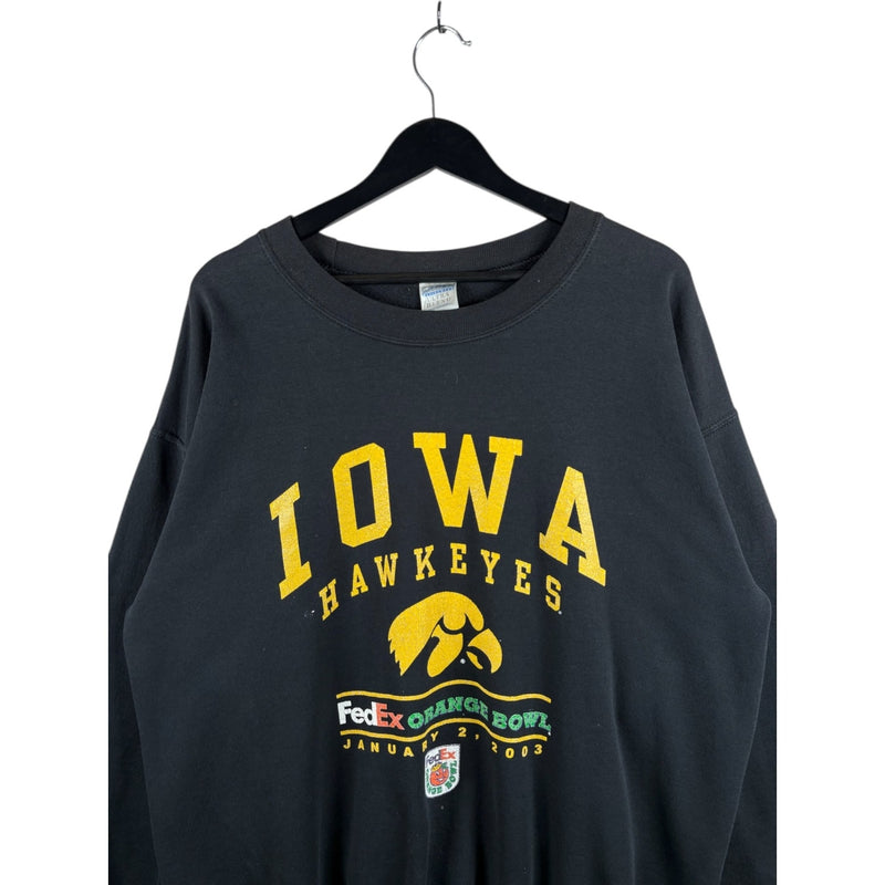 Vintage Iowa Hawkeyes Pullover Crewneck