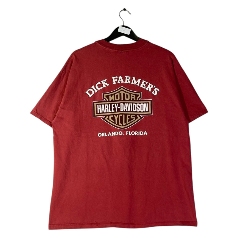Vintage Harley Davidson Orlando Florida Dick Farmer T-Shirt