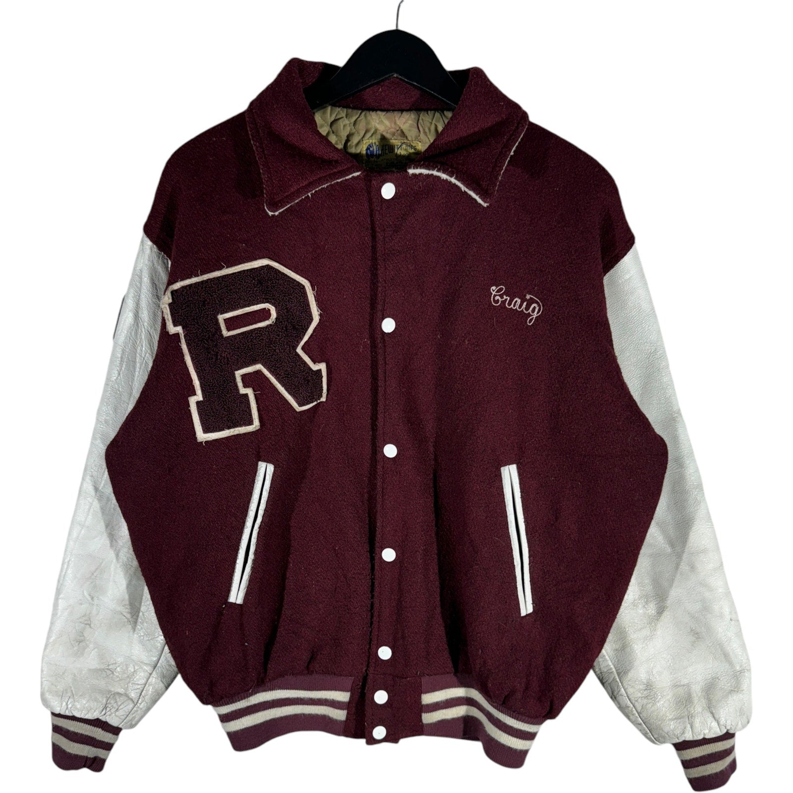 Vintage Rutgers Prep Soccer '93 Varsity Jacket