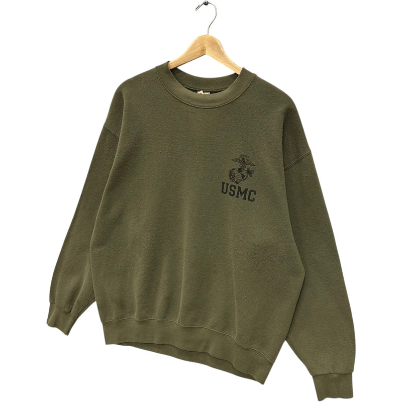 Vintage U.S. Marine Corps Crest Logo Crewneck