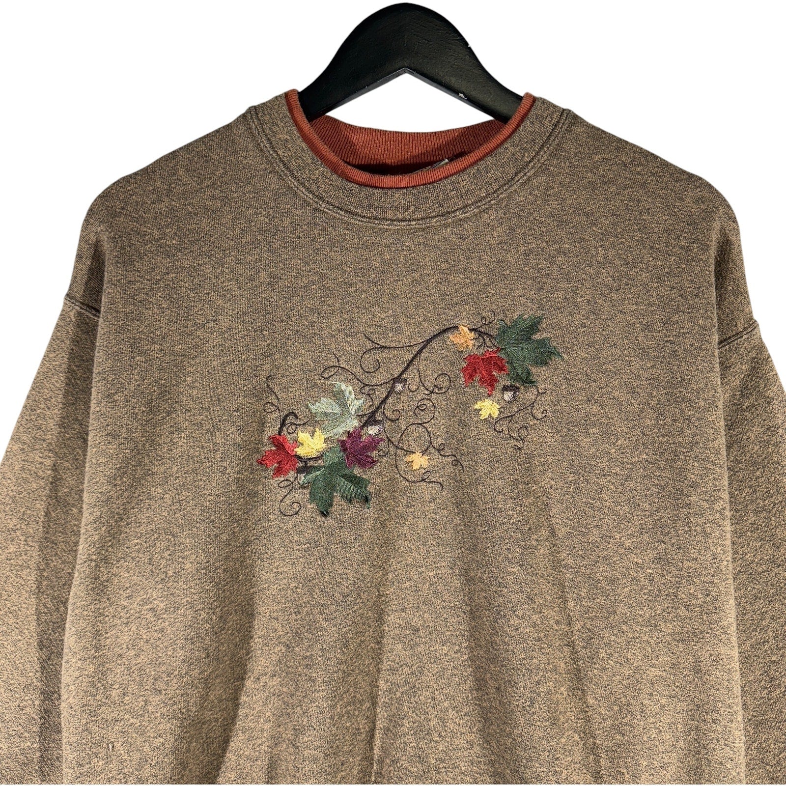 Vintage Autumn Floral Crewneck