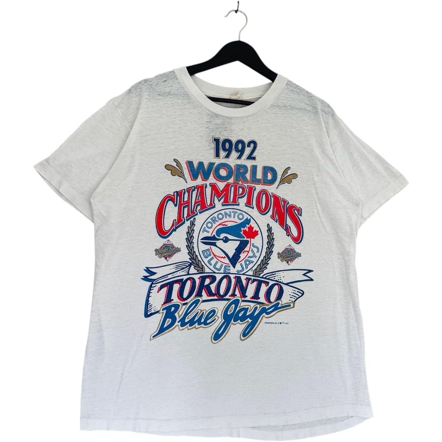 Vintage Toronto Blue Jays World Champions Tee 1992