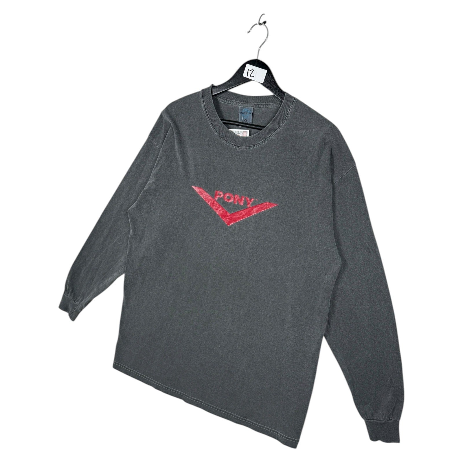 Vintage PONY Logo Long Sleeve T-Shirt