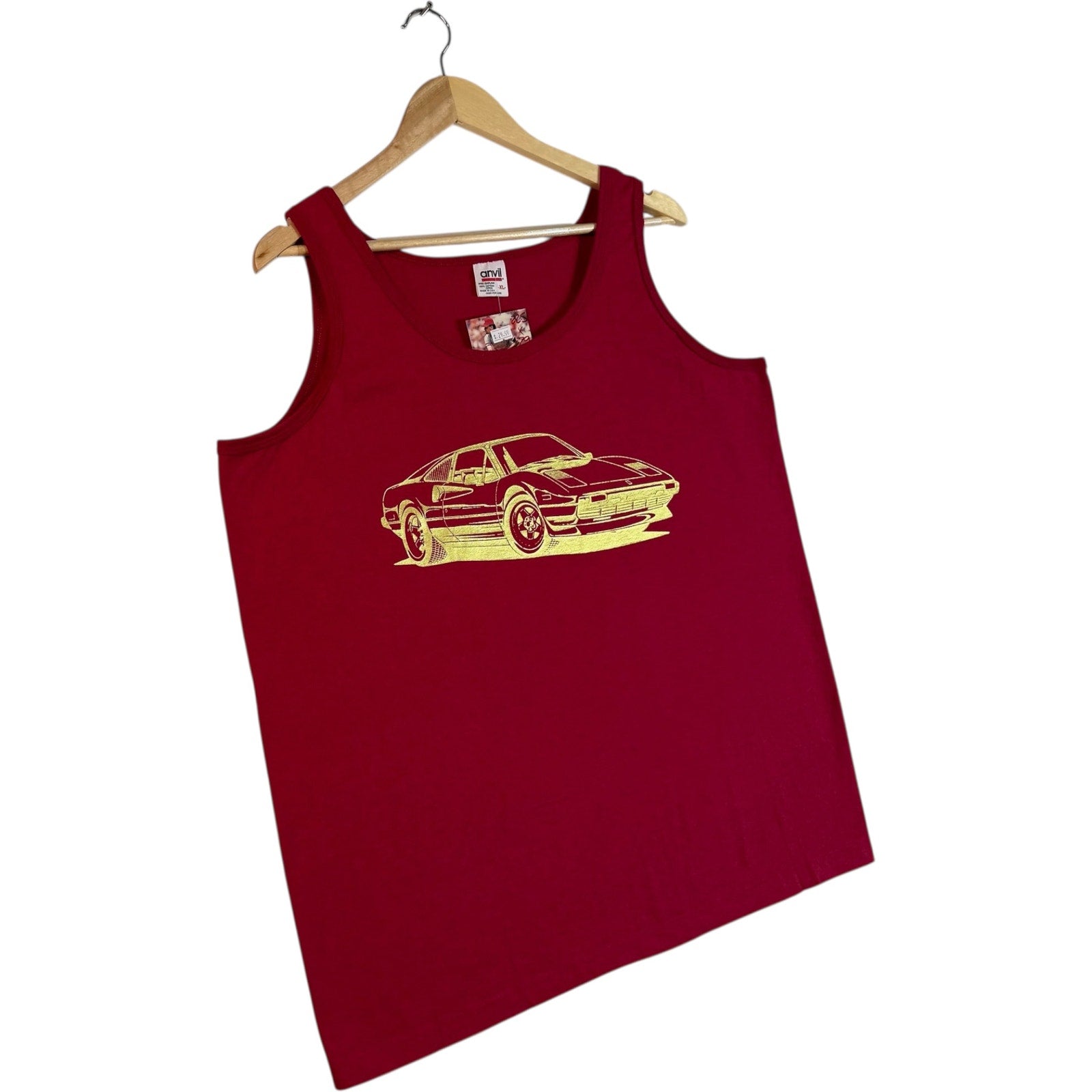 Vintage Ferrari Car Tank Top