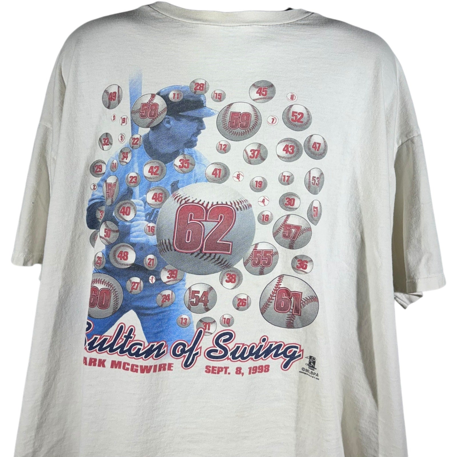 Vintage Starter Mark McGwire "Sultan of Swing" MLB Tee 90s