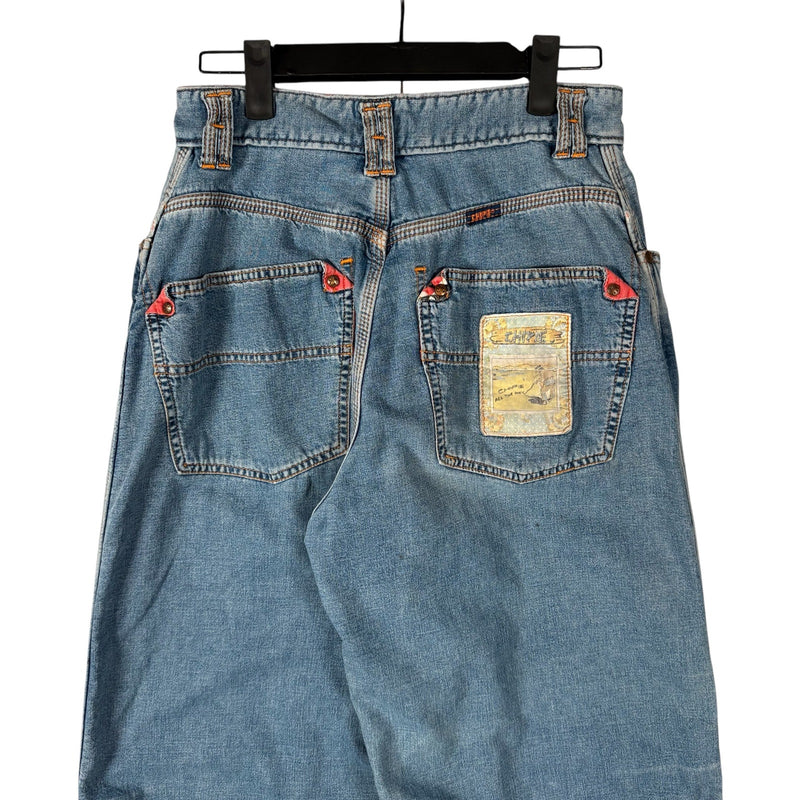 Y2K Chipie Wide Leg Denim Jeans 26x25