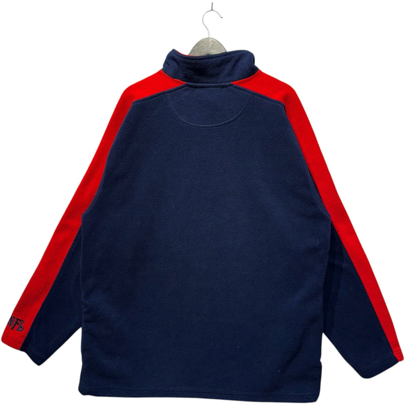 Vintage New England Patriots Mini Spellout NFL Fleece