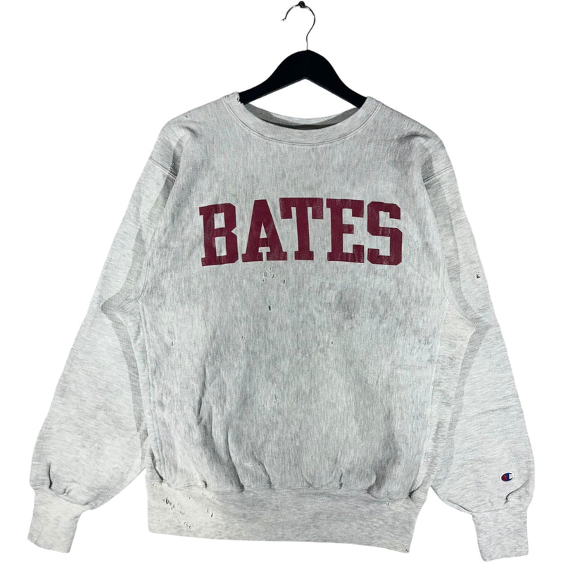 Vintage Bates College Champion Reverse Weave Crewneck