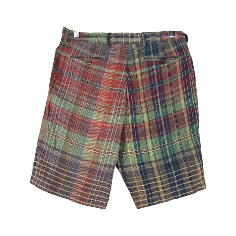 Vintage India Madras by Ralph Lauren Casual Shorts 34