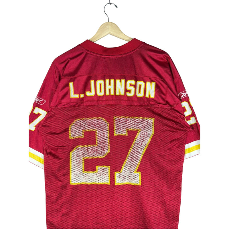 Vintage NFL Kansas City Chiefs L. Johnson 27 Jersey