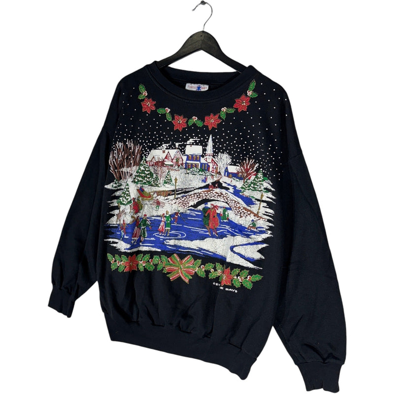 Vintage Christmas Town Crewneck