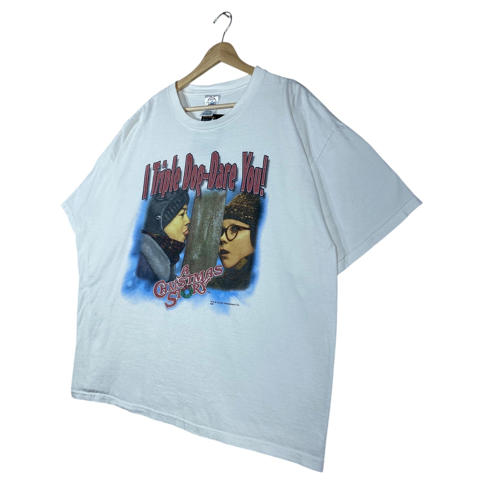 Vintage A Christmas Story Graphic Print T-Shirt
