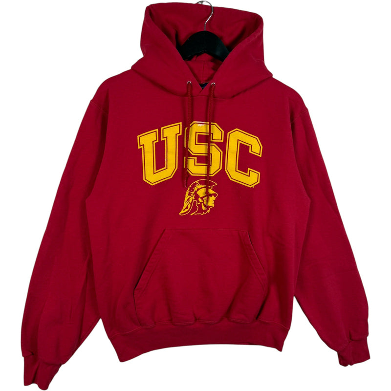 Vintage Champion University Of Southern California Logo Hoodie