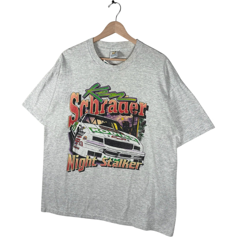 Vintage Ken Schrader Night Stalker Racing Tee