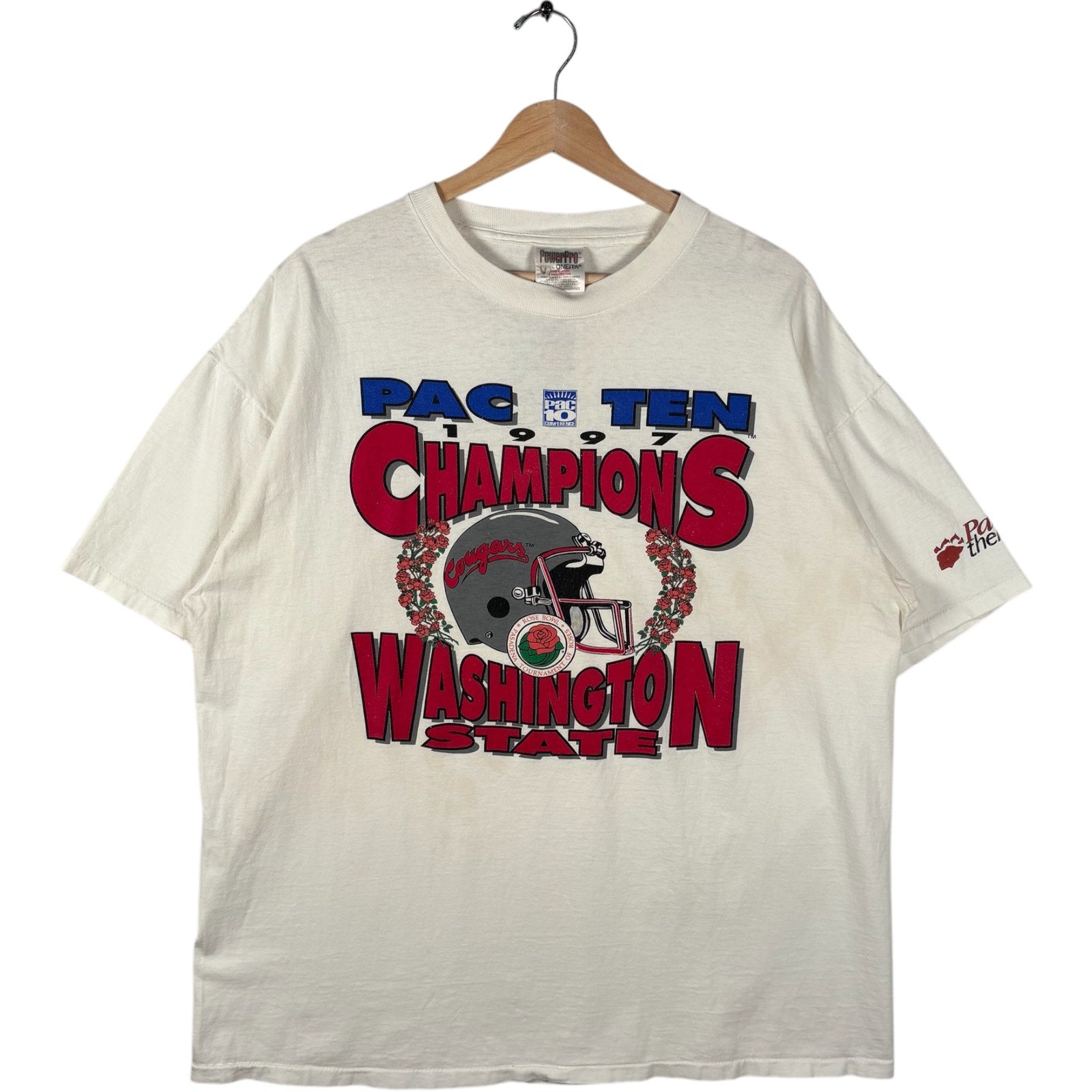 Vintage Washington State University PAC Ten Champions Tee