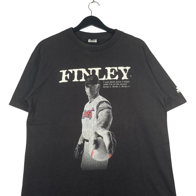 Vintage California Angels Chuck Finley MLB Player Tee