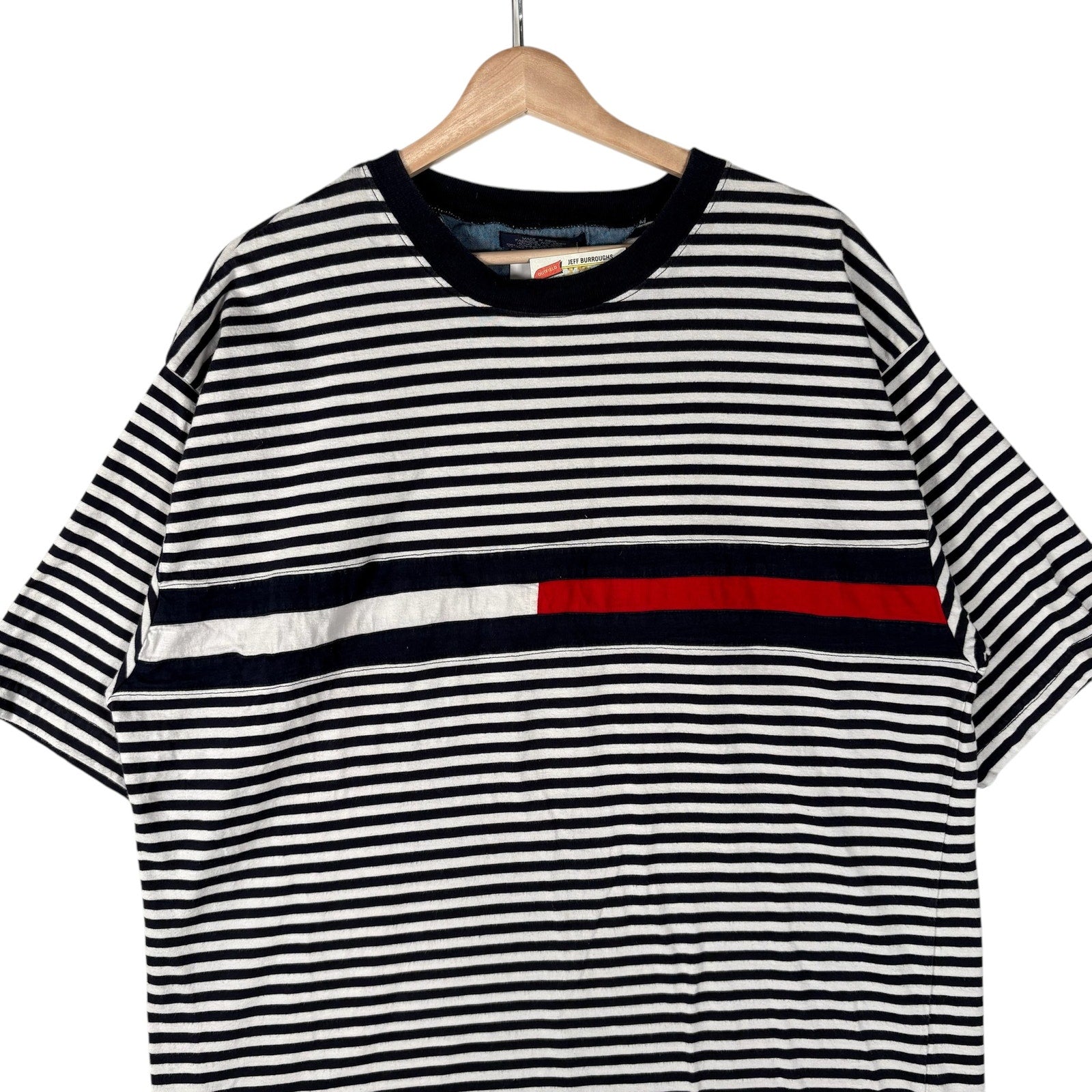 Vintage Tommy Hilfiger Flag Striped Tee