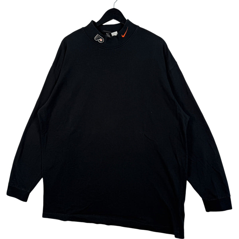 Vintage Nike Mock Neck Swoosh Long Sleeve