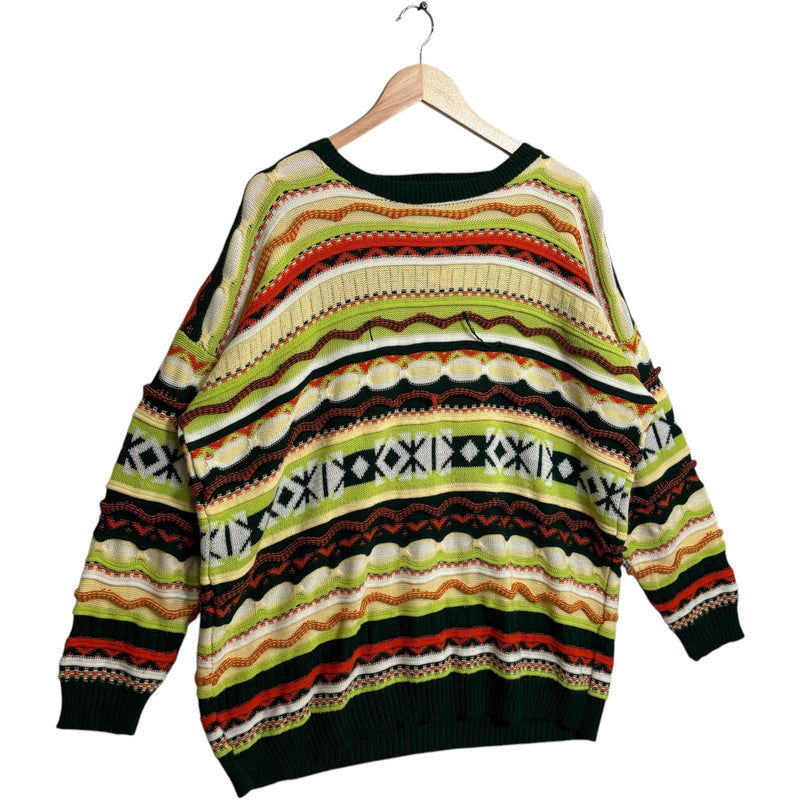Vintage Saw It First 3D Knit Sweater