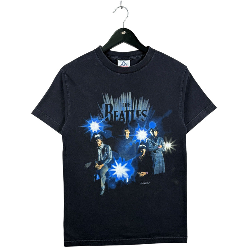 Vintage The Beatles Graphic Cotton Short Sleeve T-Shirt