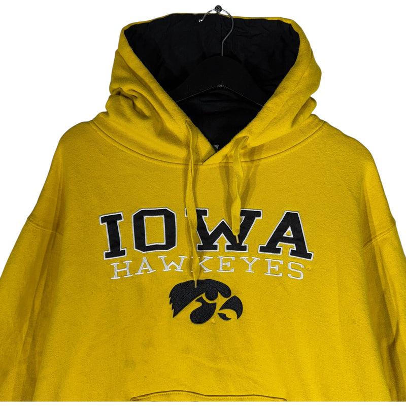 Vintage University Of Iowa Hawkeyes Spellout Hoodie